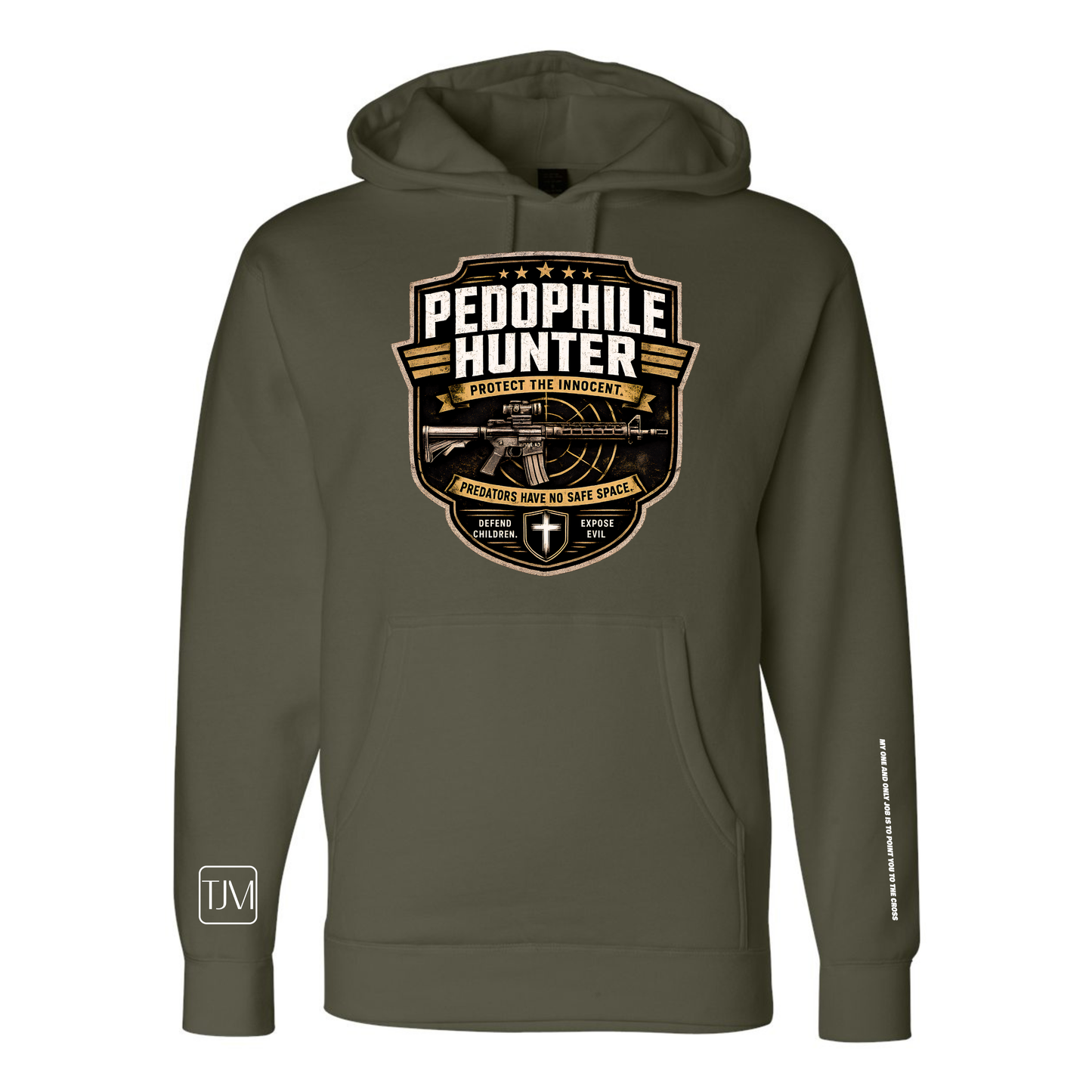 Pedophile Hunter Hoodie/Pullover