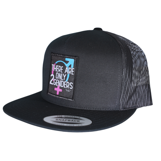 2 Genders Five-Panel Classic Trucker Cap (Patch)