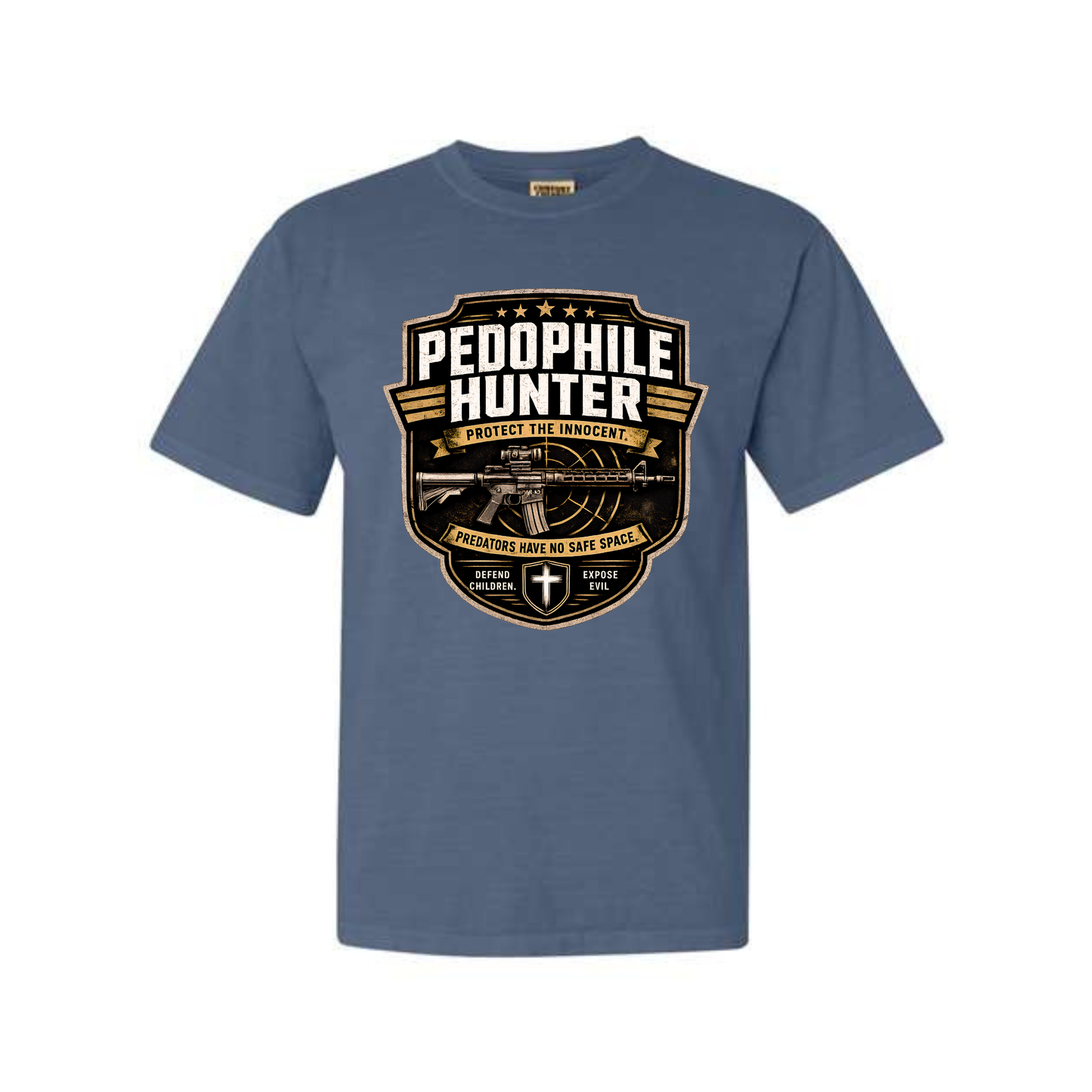 Pedophile Hunter Heavyweight Tee