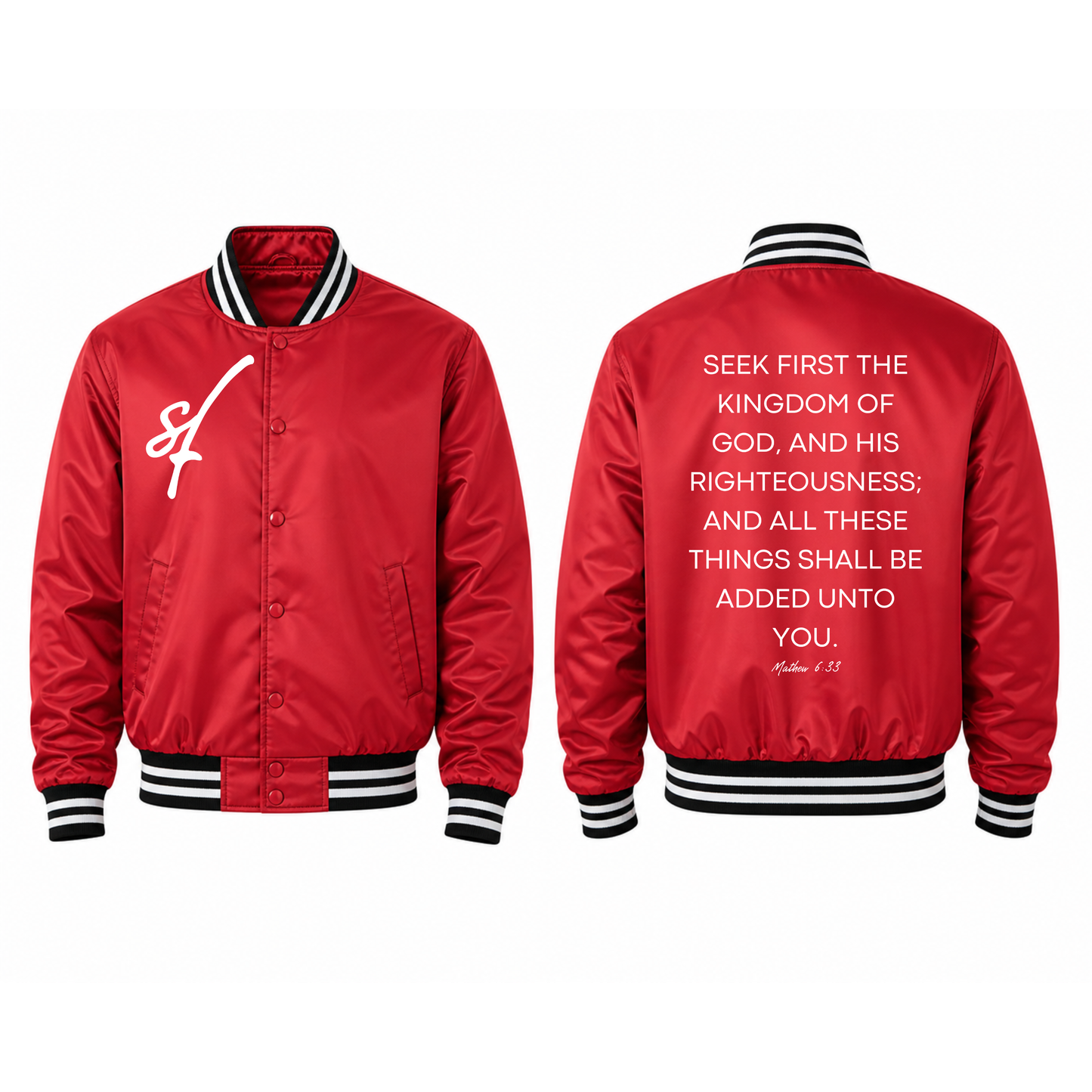 Seek First Bomber Jacket