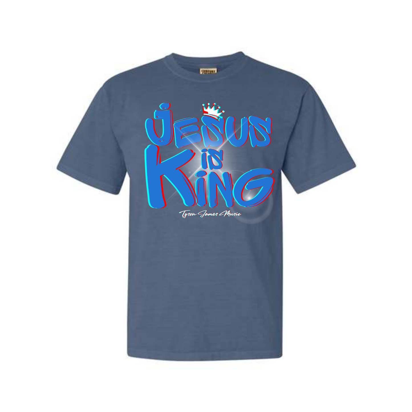 Jesus is King Heavyweight Tee