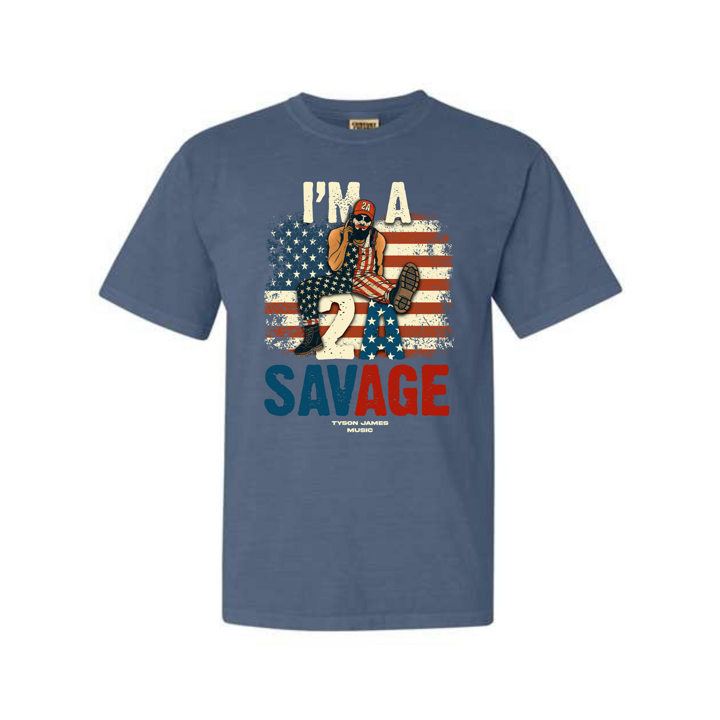 2A Savage Heavyweight Tee
