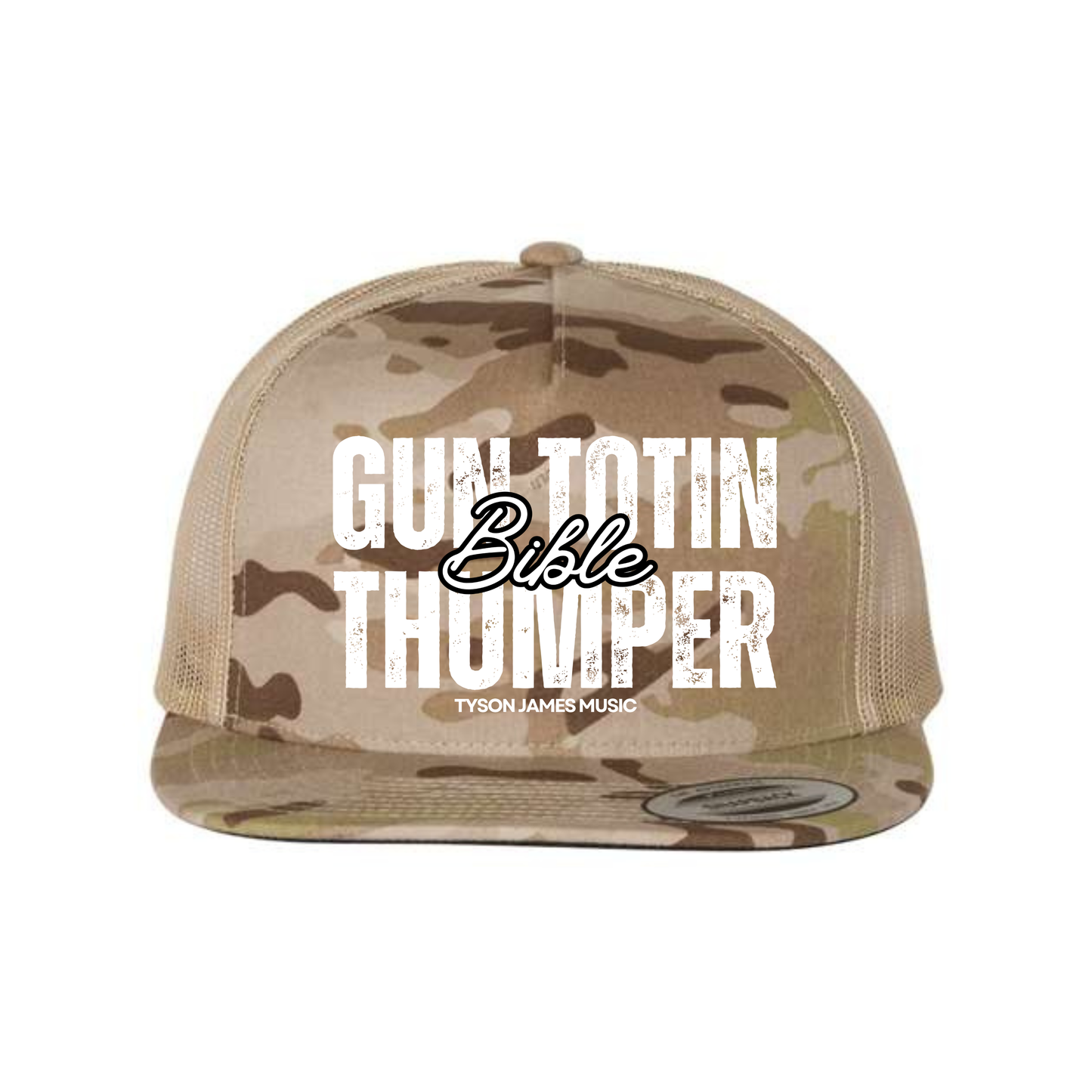 Gun Totin Bible Thumper Five-Panel Classic Trucker Cap