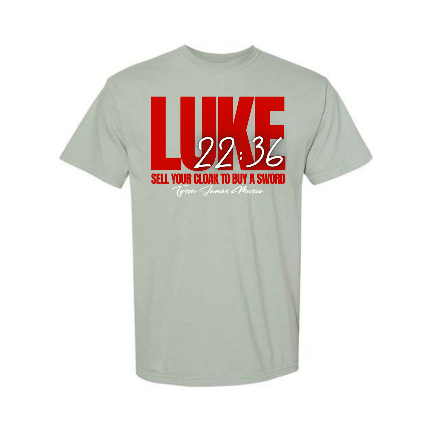 Luke 22:36 Dyed Heavyweight Tee