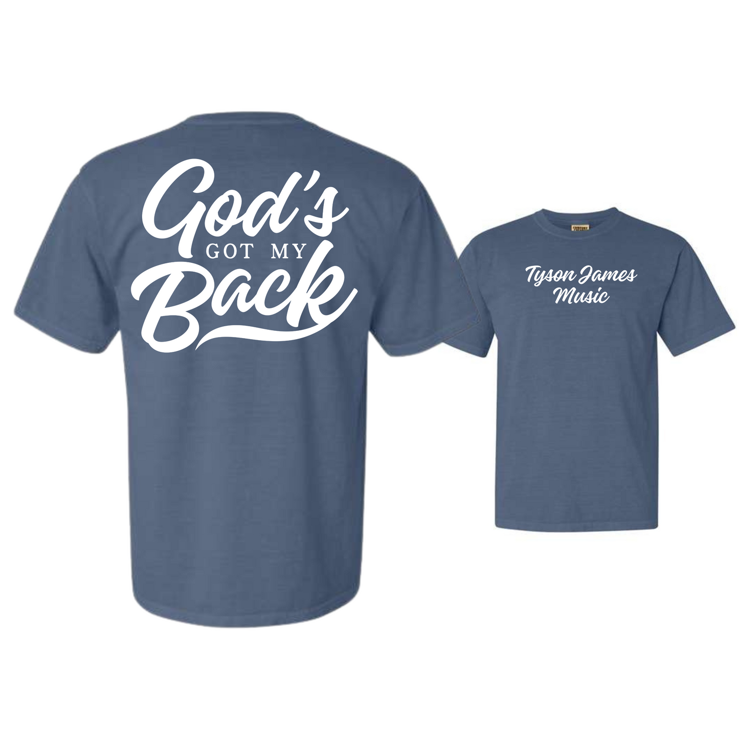 God's Got My Back Heavyweight Tee