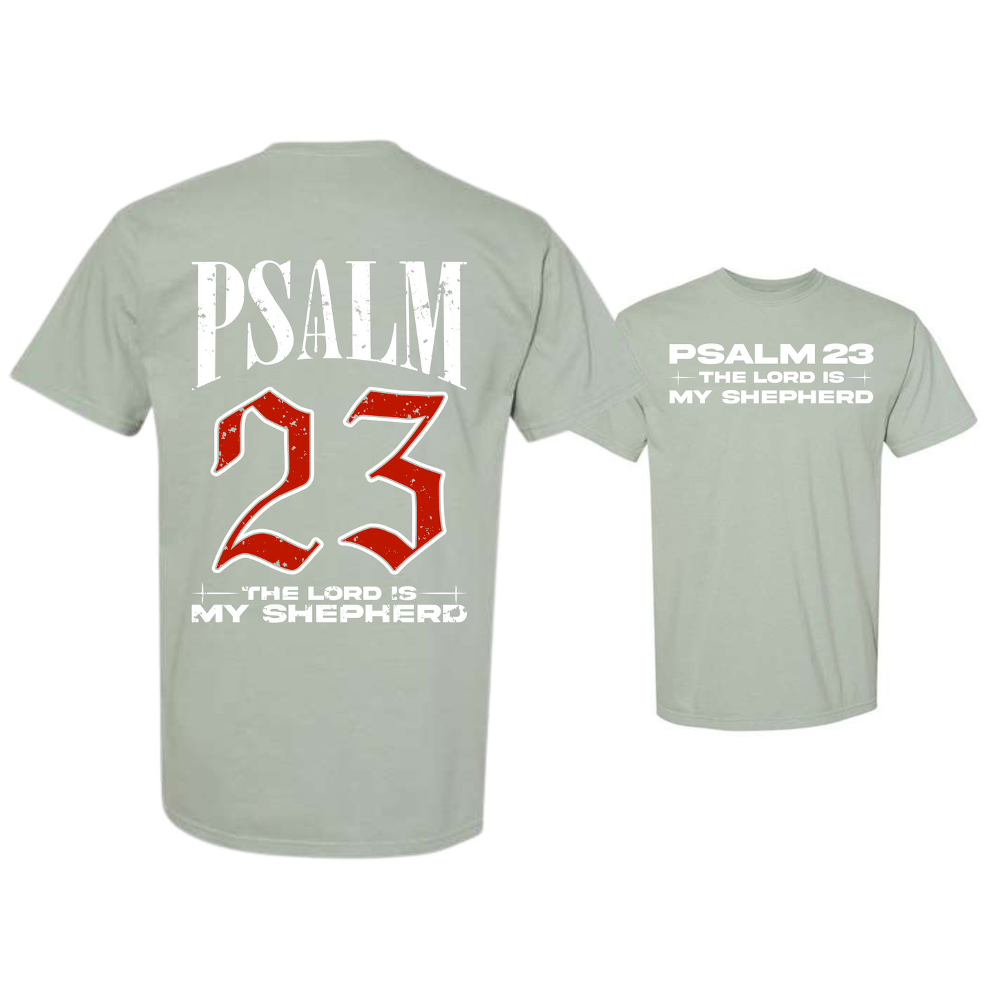 Psalm 23 Dyed Heavyweight Tee