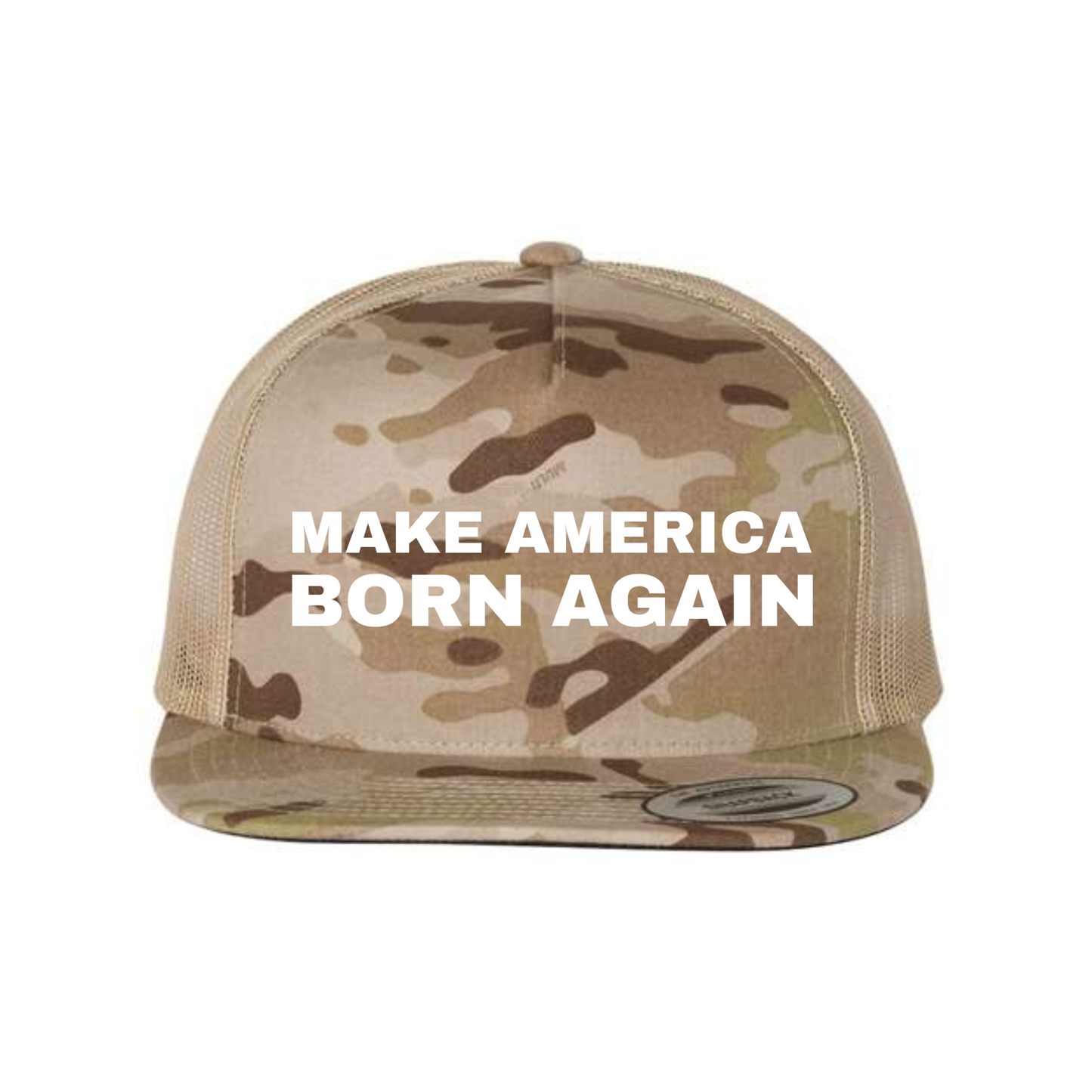 Make America Born Again Five-Panel Classic Trucker Cap