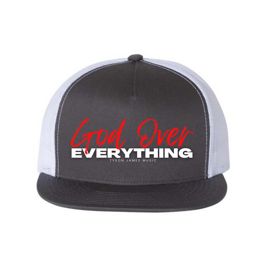 God Over Everything Five-Panel Classic Trucker Cap