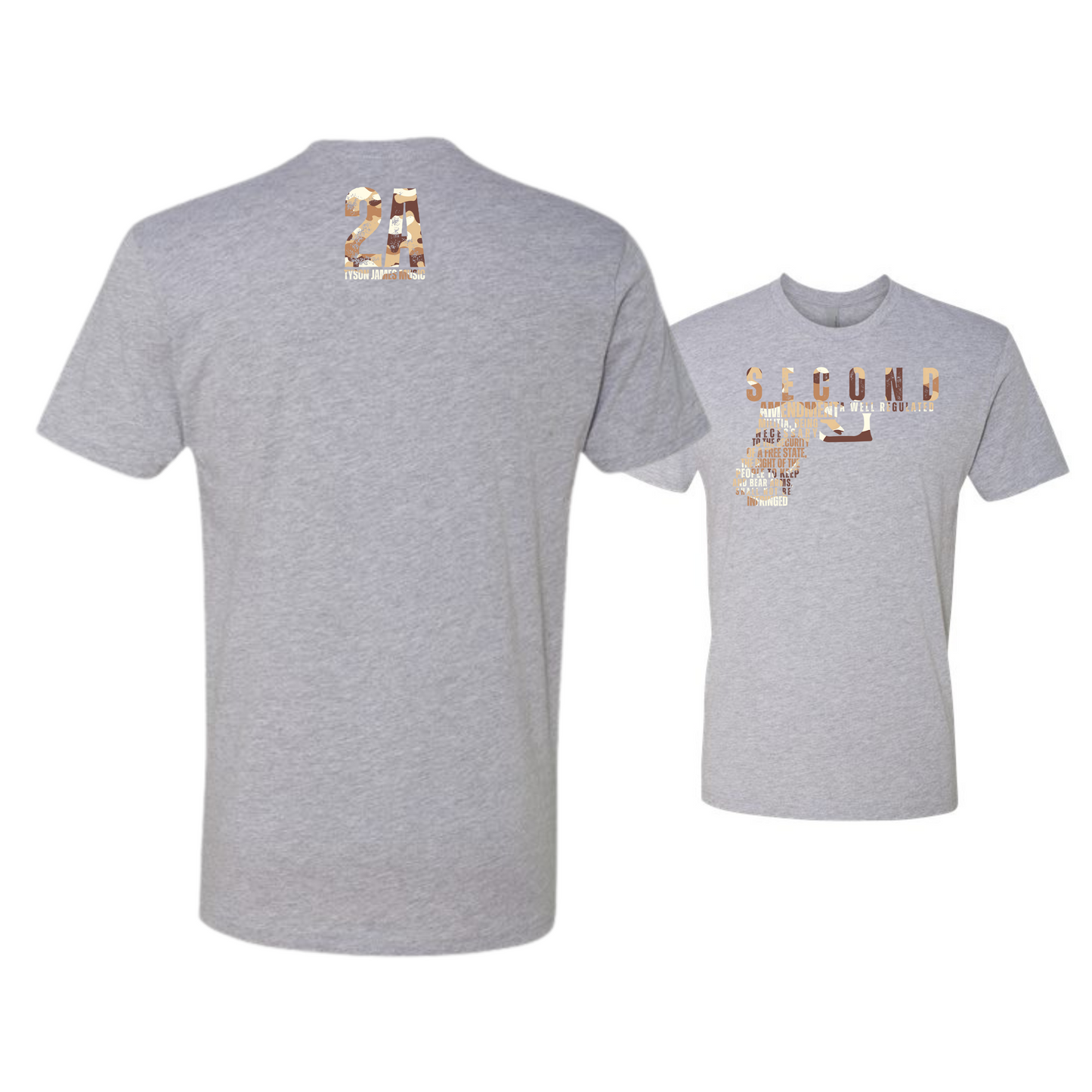 Second Tan Camo T-Shirt