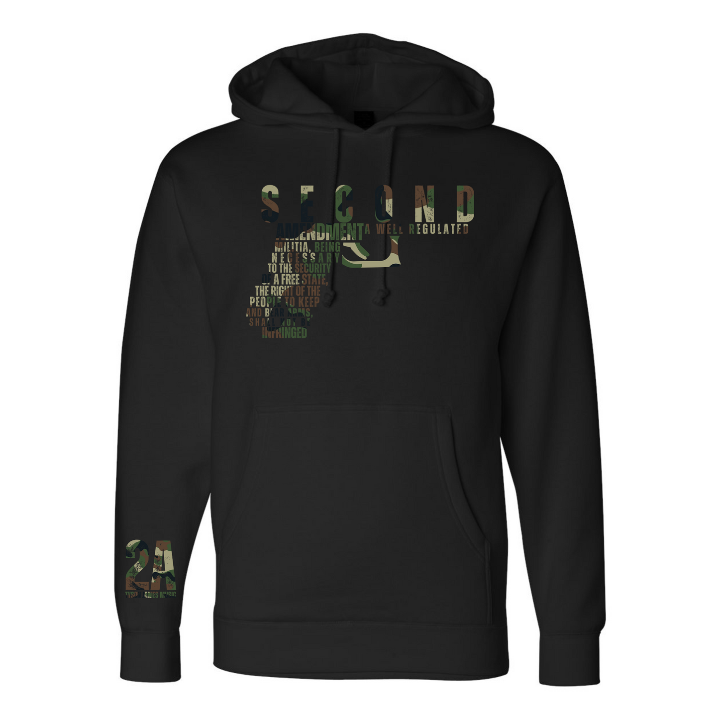 Second Green Camo Hoodie/Pullover