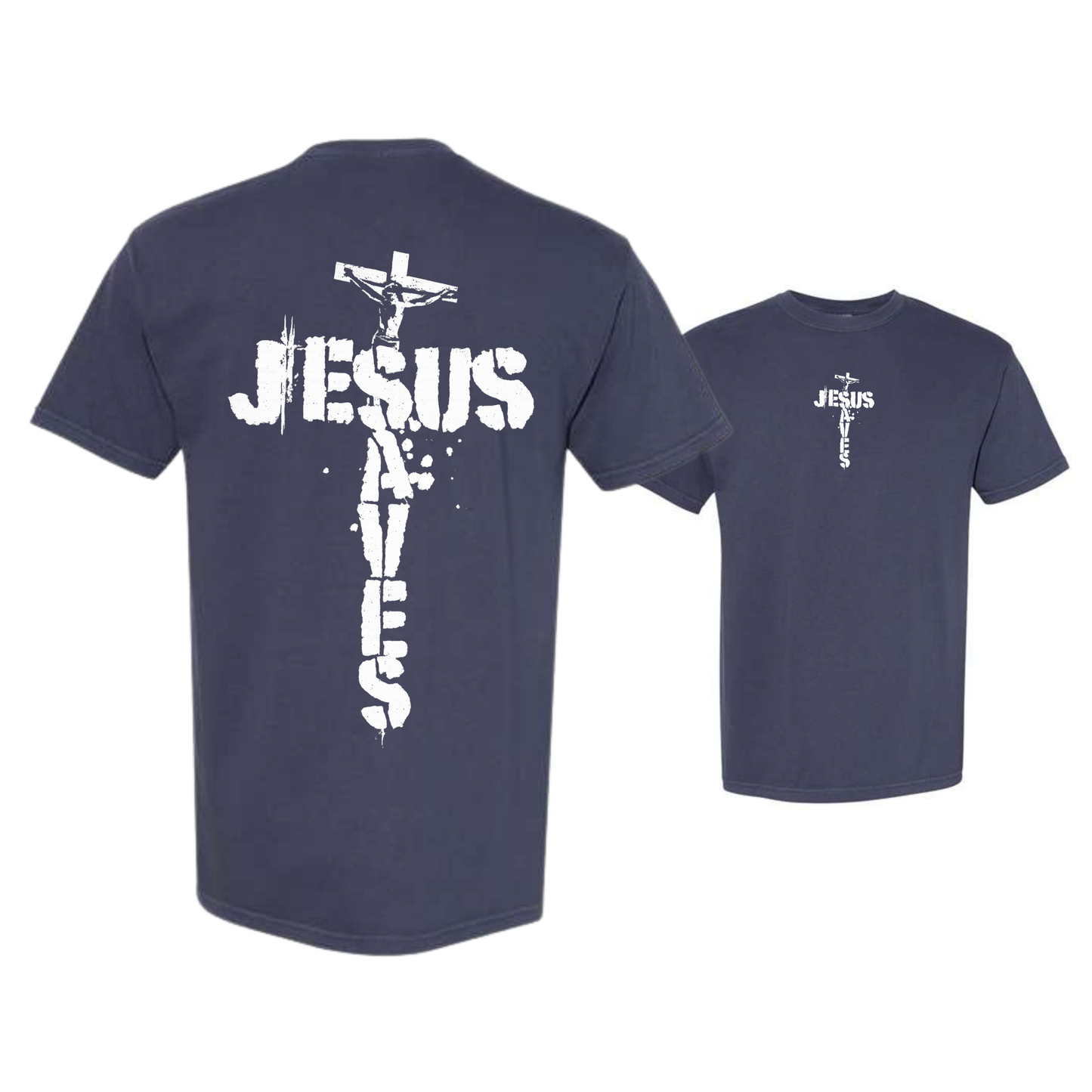Jesus Saves Dyed Heavyweight Tee