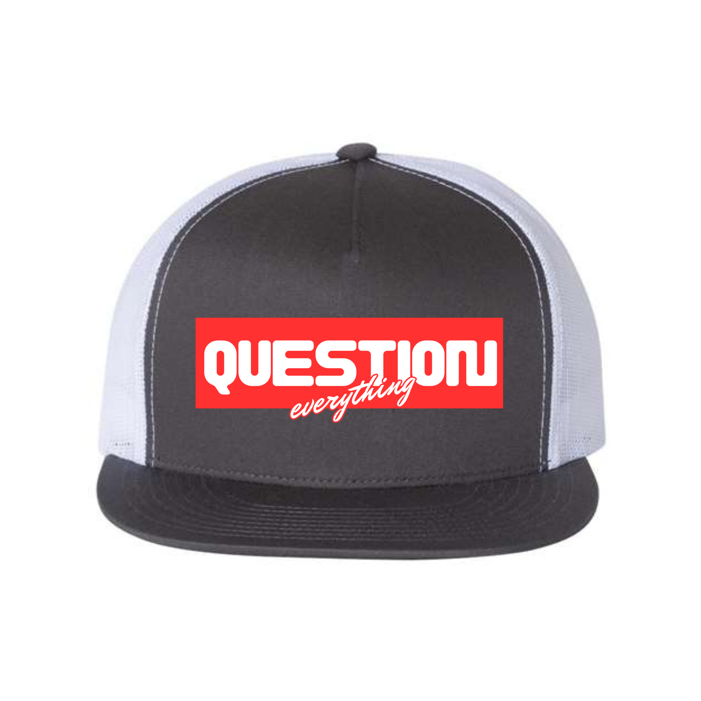 Question Everything Five-Panel Classic Trucker Cap