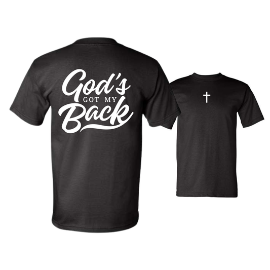 God's Got My Back Heavyweight Tee