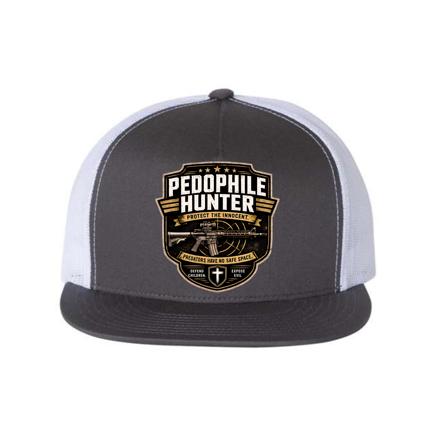 Pedophile Hunter Five-Panel Classic Trucker Cap