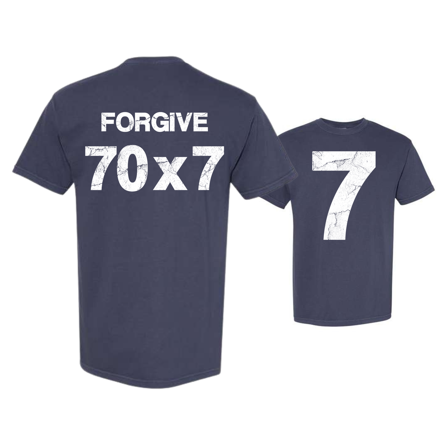 70 x 7 Dyed Heavyweight Tee