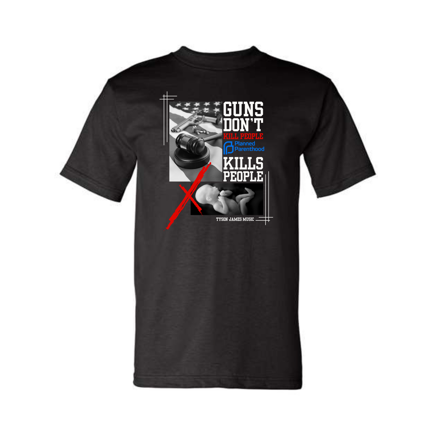 Guns Don't Kill Heavyweight Tee