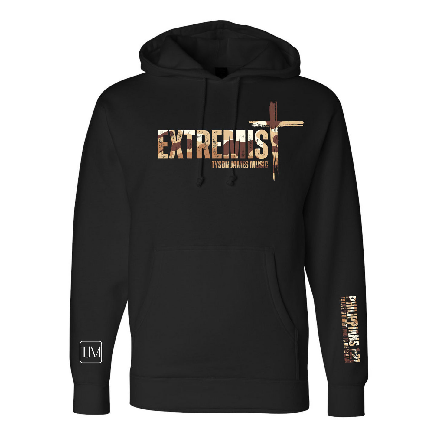 Extremist Tan Camo Hoodie/Pullover