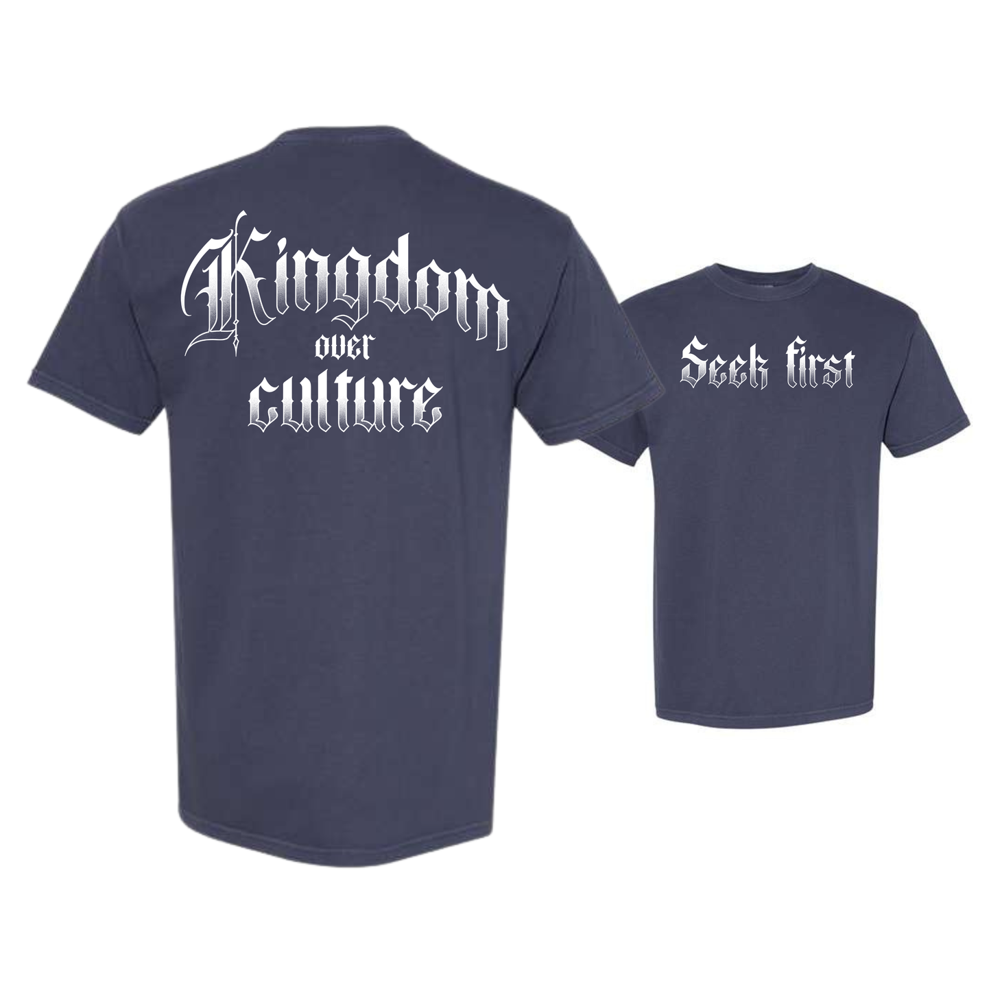 Kingdom Over Culture Dyed Heavyweight Tee
