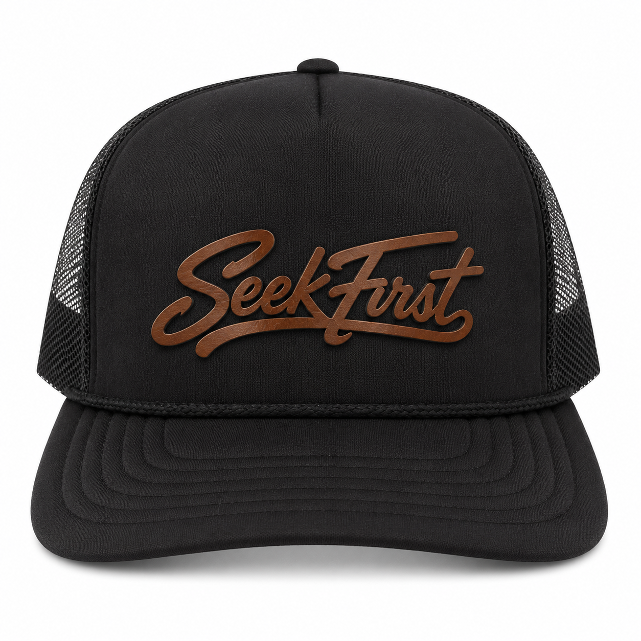 Seek First Foam Mesh Trucker Cap