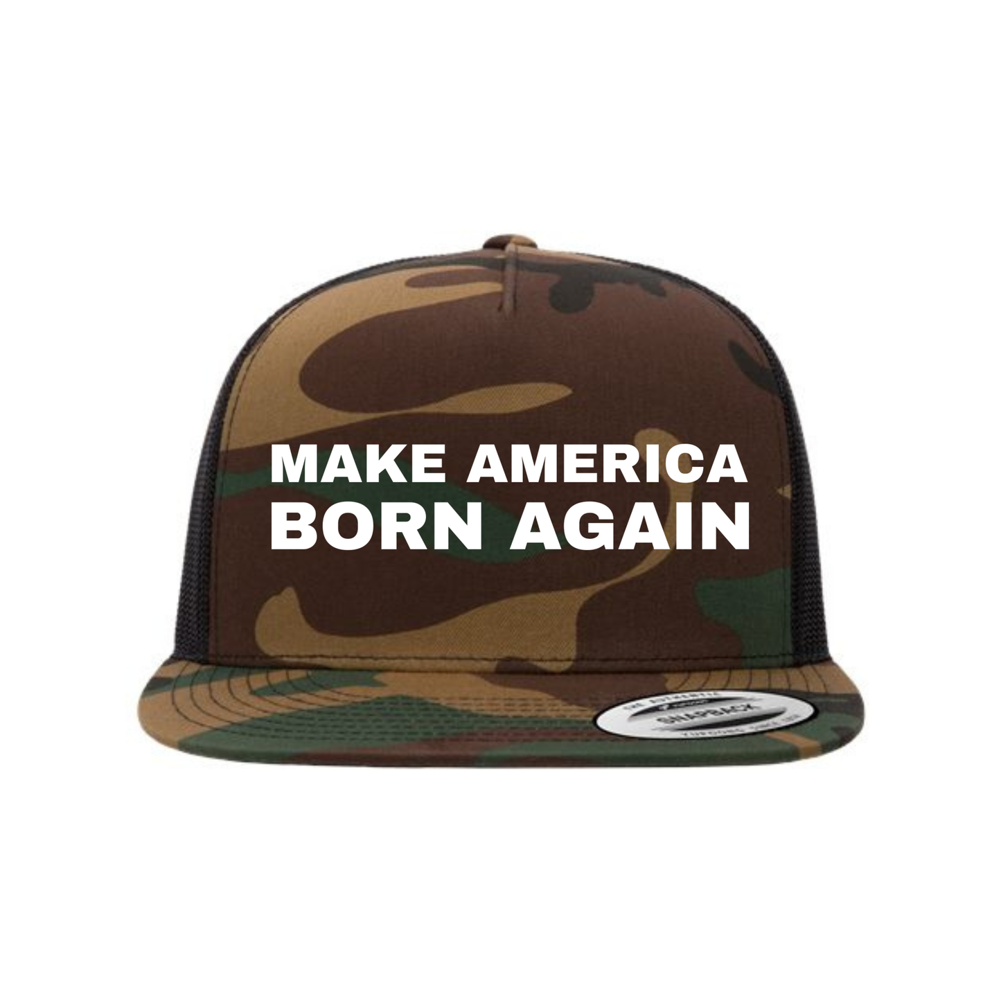 Make America Born Again Five-Panel Classic Trucker Cap