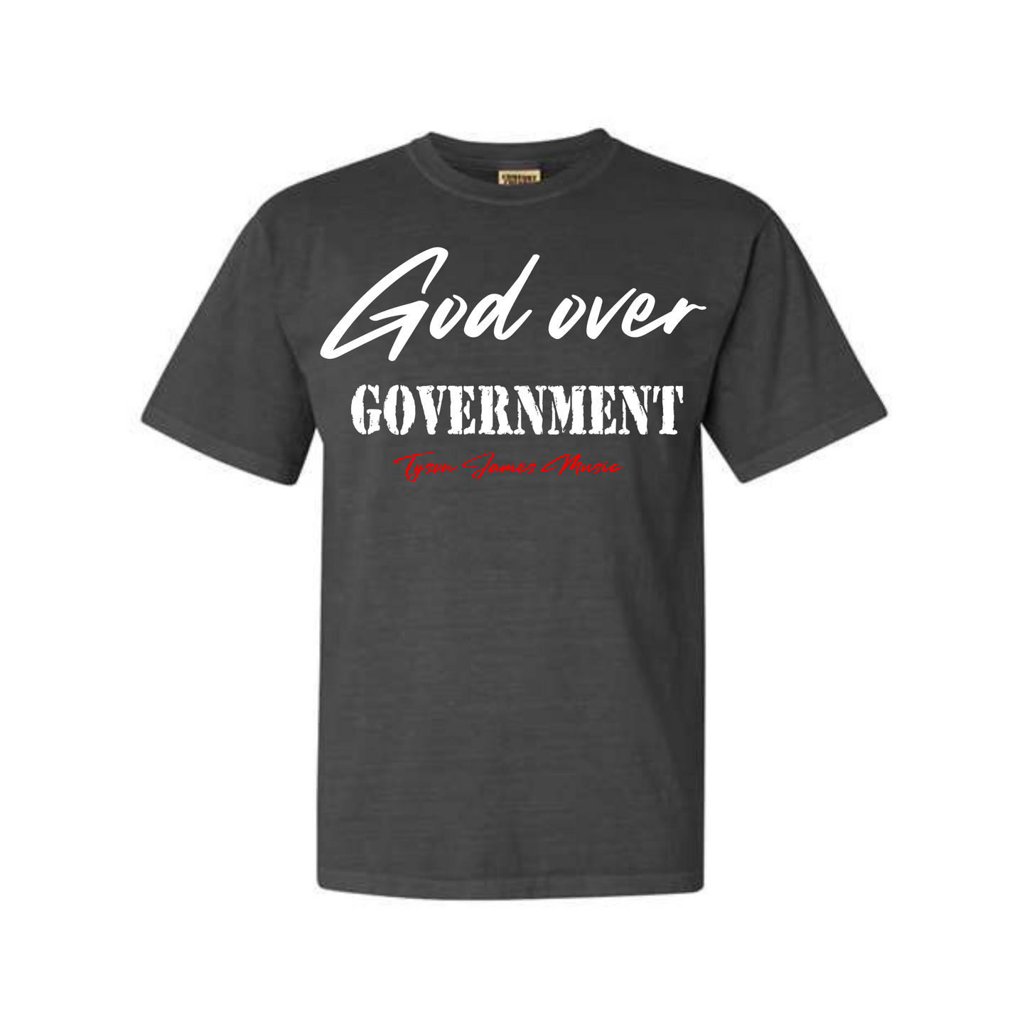 God Over Government Dyed Heavyweight Tee