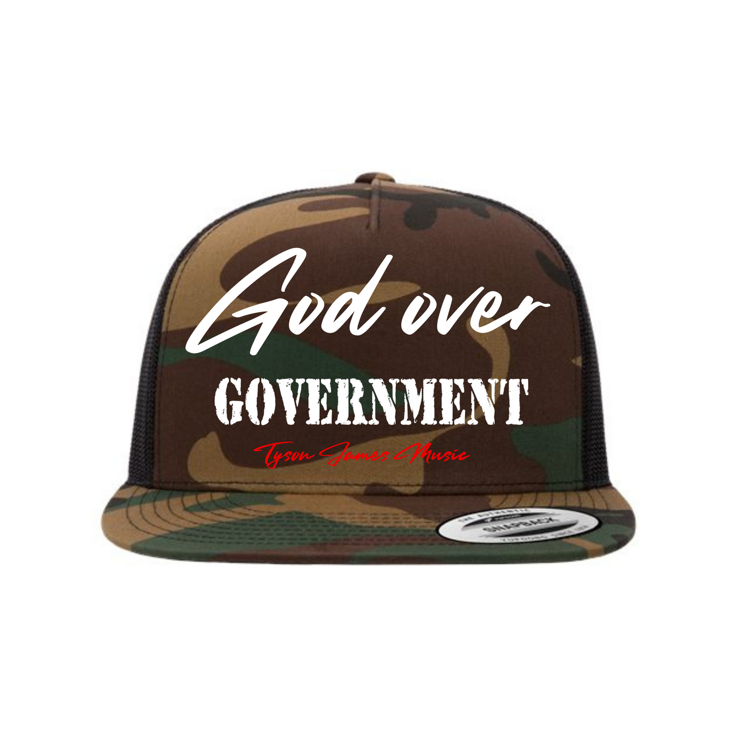 God Over Government Five-Panel Classic Trucker Cap