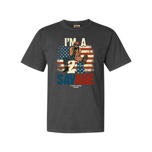2A Savage Dyed Heavyweight Tee