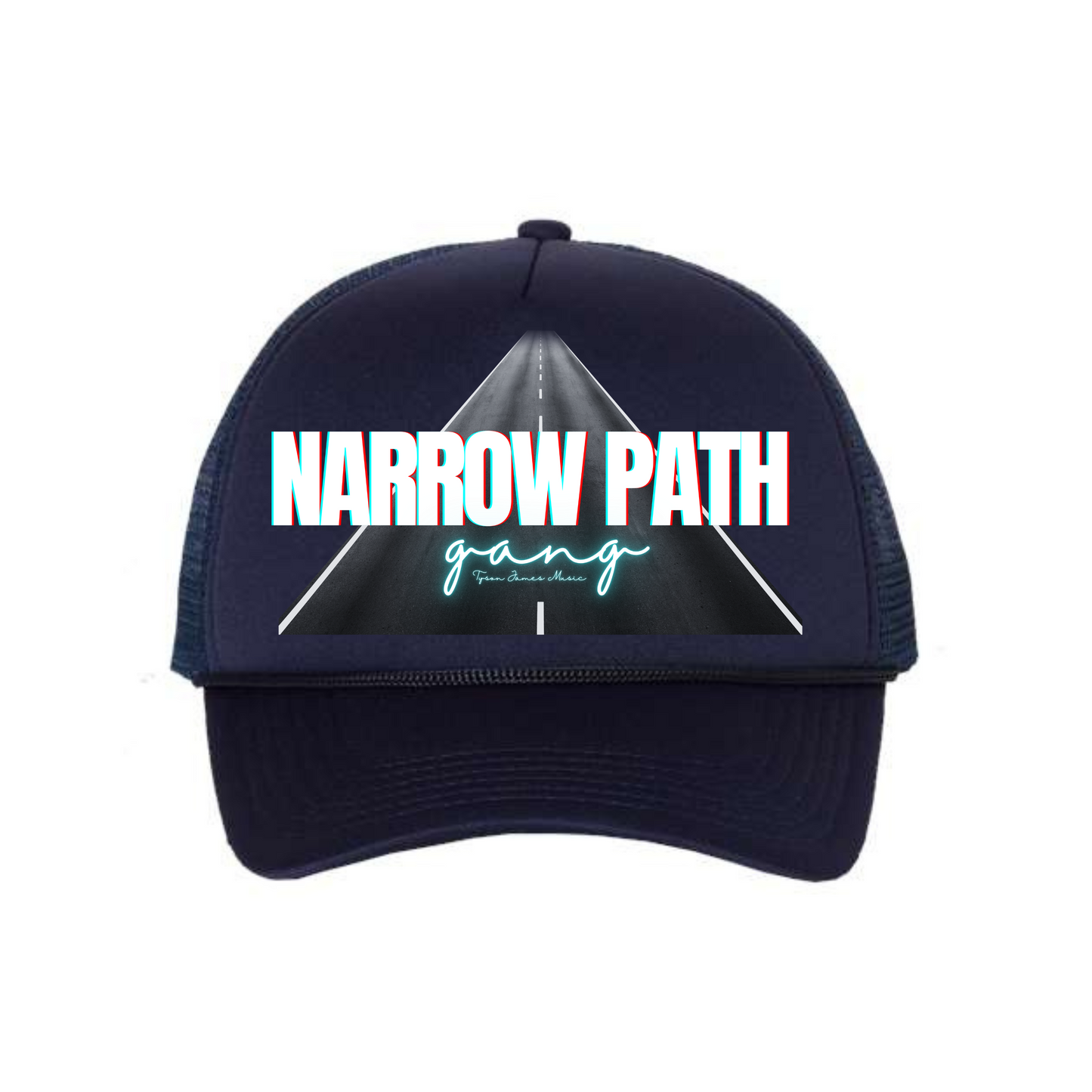 Narrow Path Gang Foam Mesh Back Trucker Cap