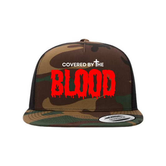 Covered by the Blood Five-Panel Classic Trucker Cap