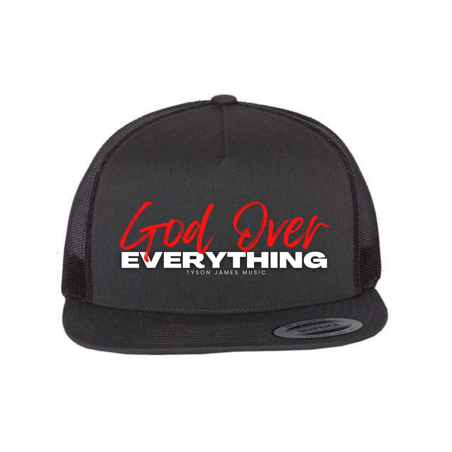 God Over Everything Five-Panel Classic Trucker Cap