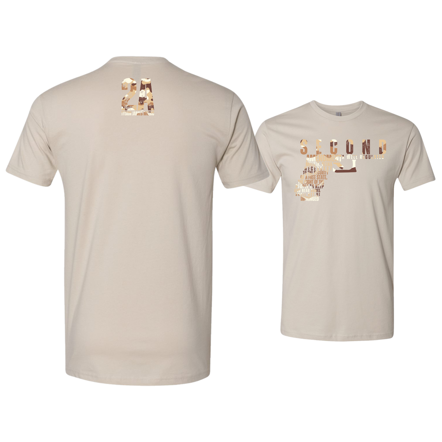 Second Tan Camo T-Shirt