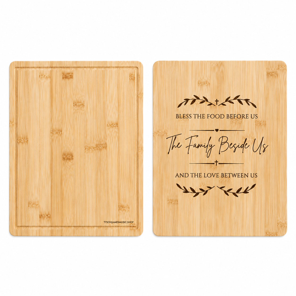 Engraved Bamboo Cutting Board 15"x11"
