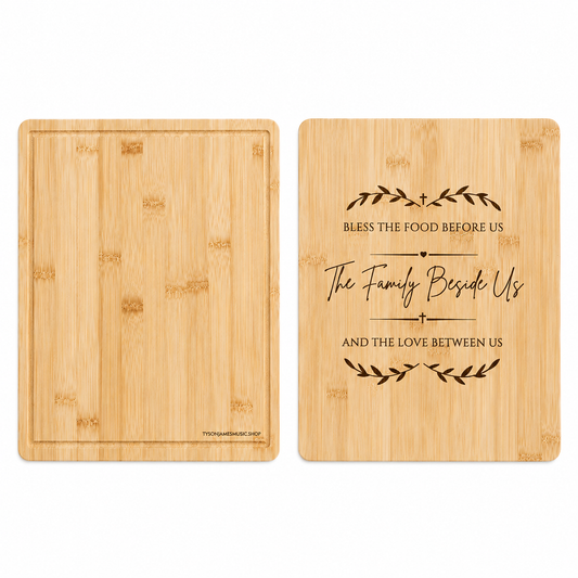 Engraved Bamboo Cutting Board 15"x11"