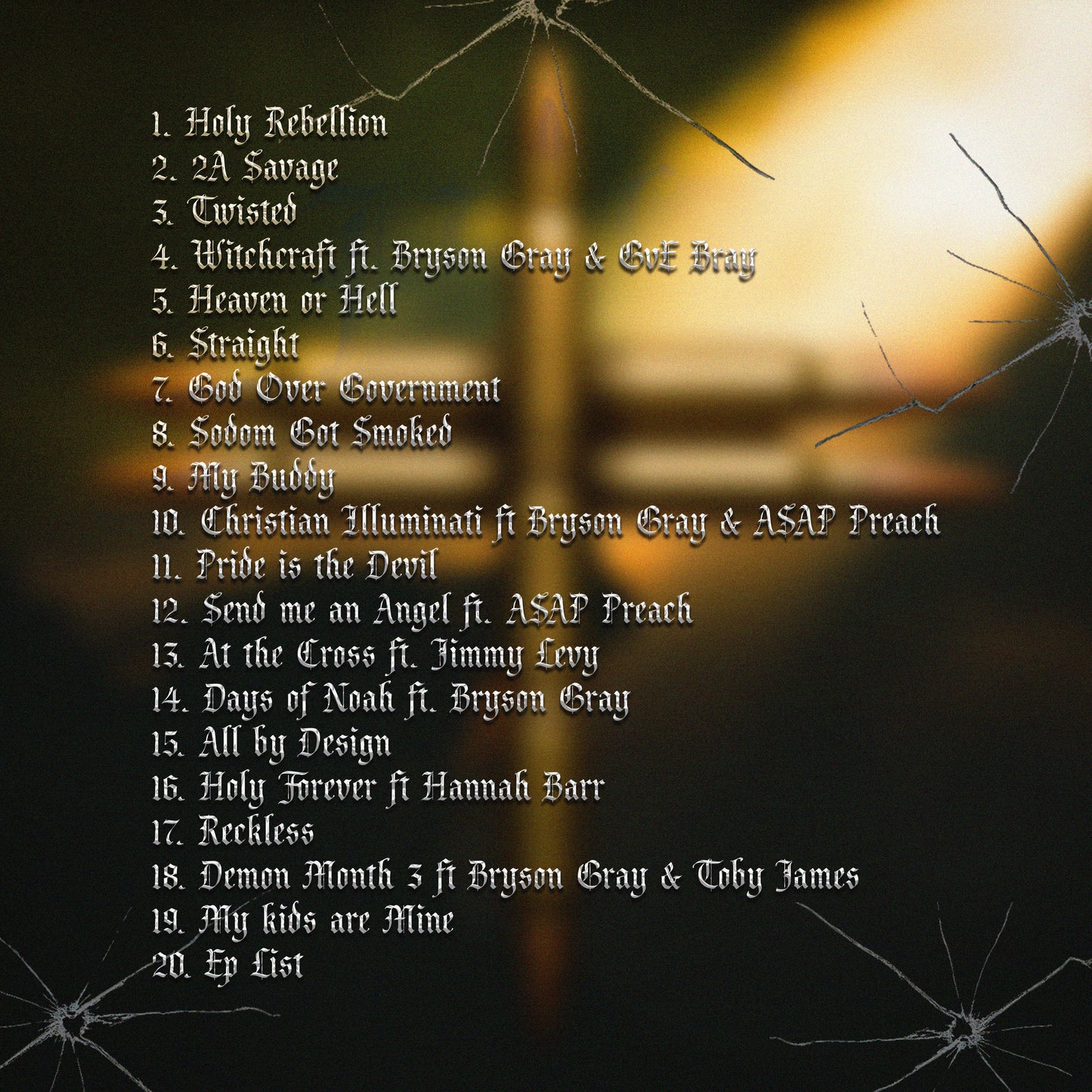Pre-Order "Holy Rebellion"  Signed Physical Album