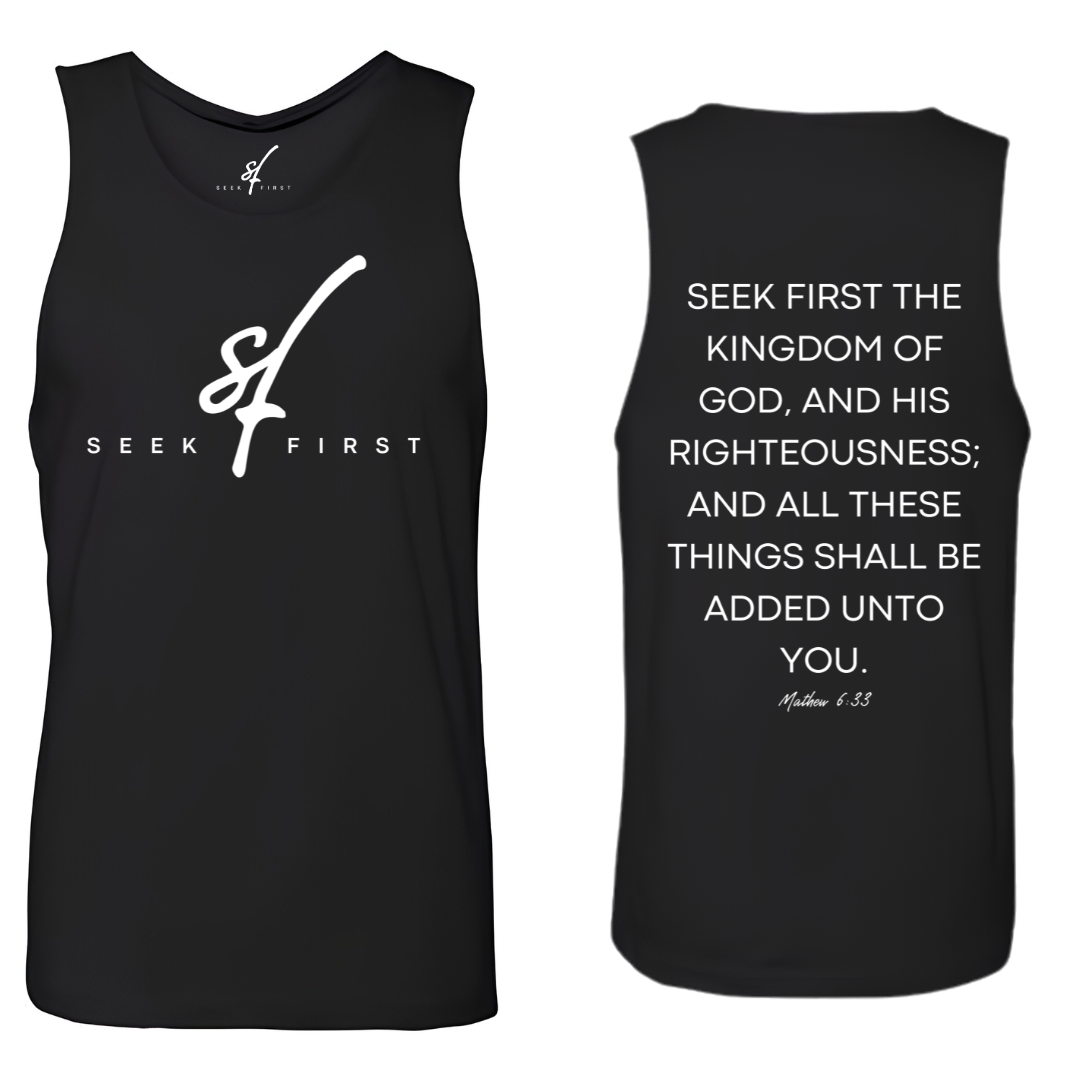 Seek First Tank Top