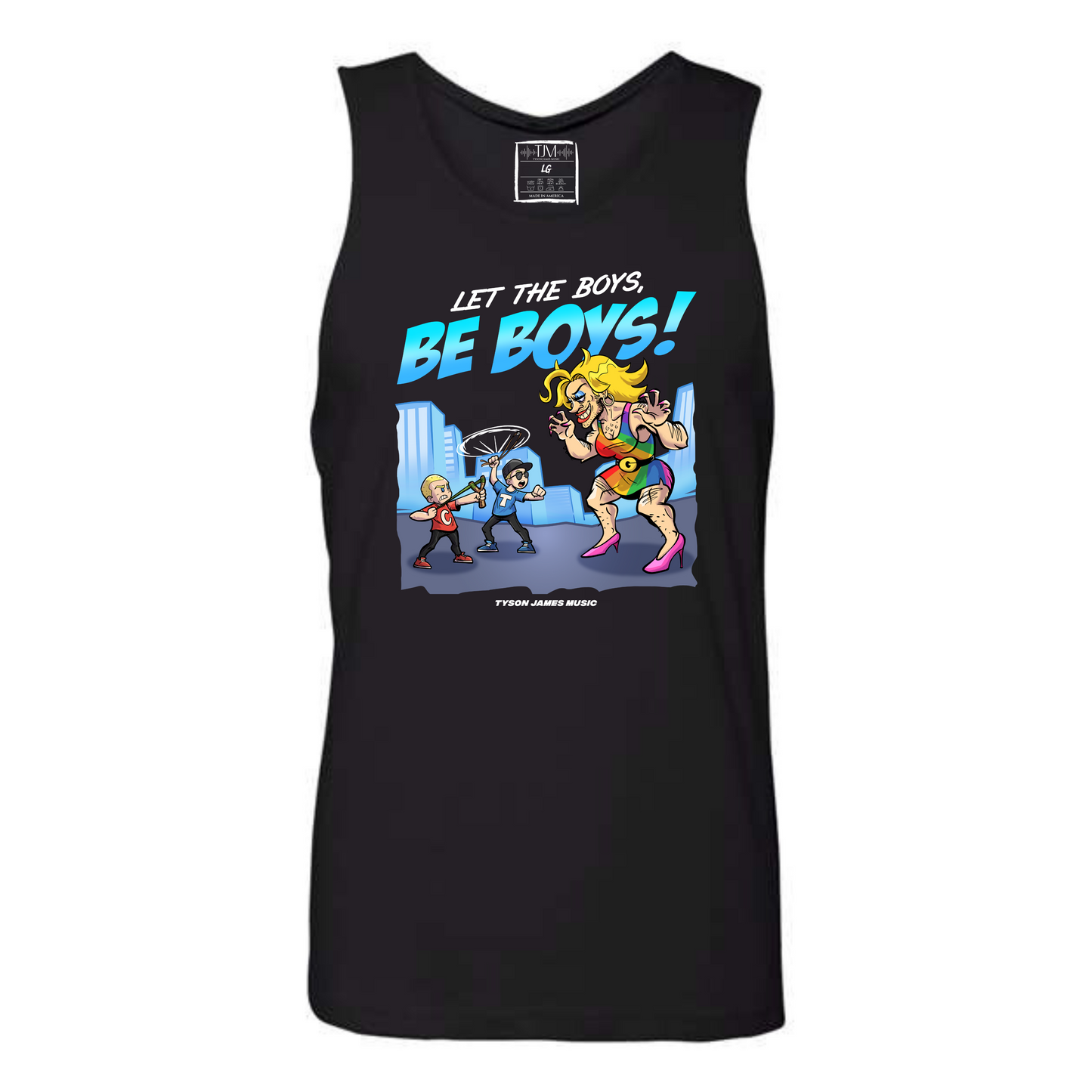 Let The Boys Be Boys Tank Top