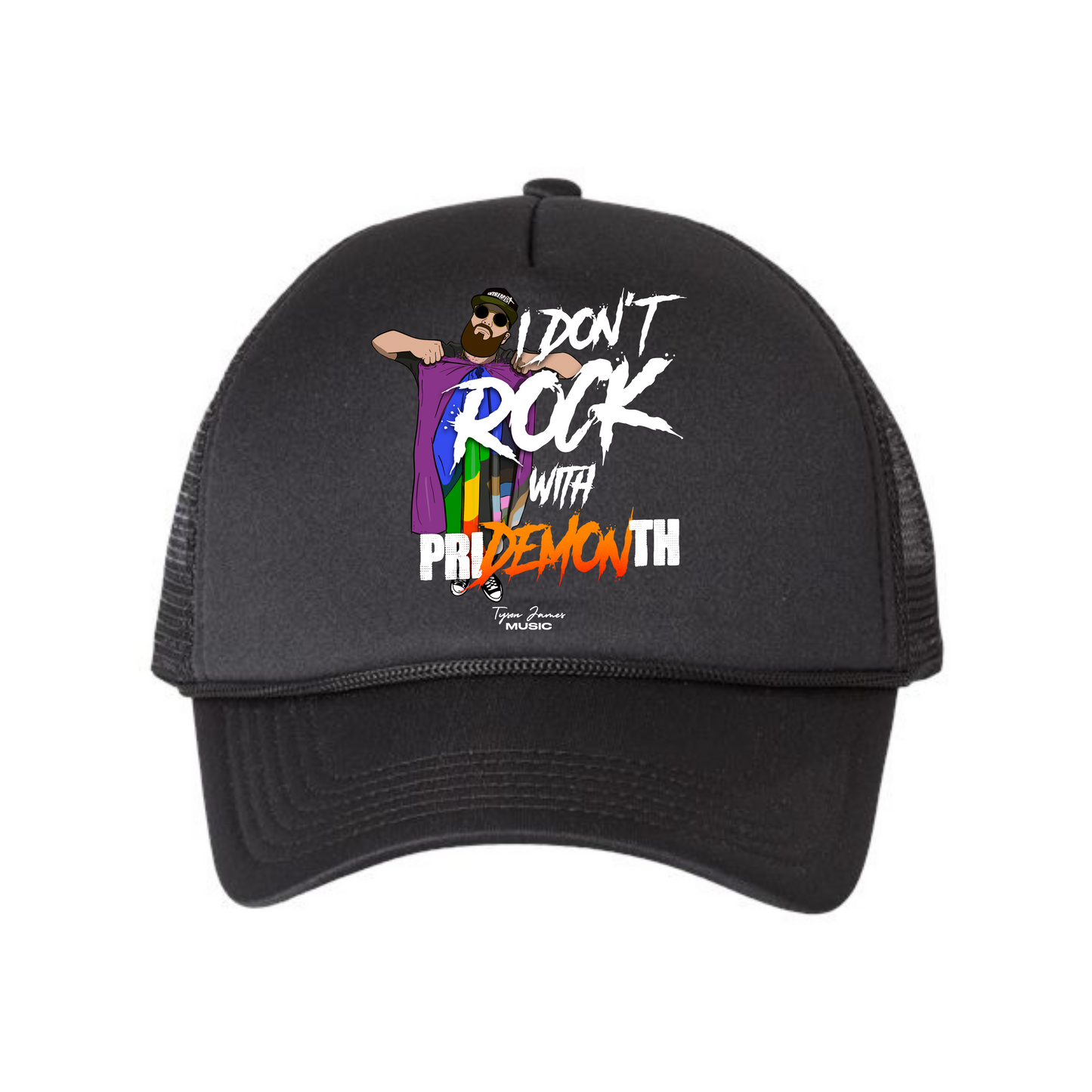 Demon Month 2 Foam Mesh Back Trucker Cap