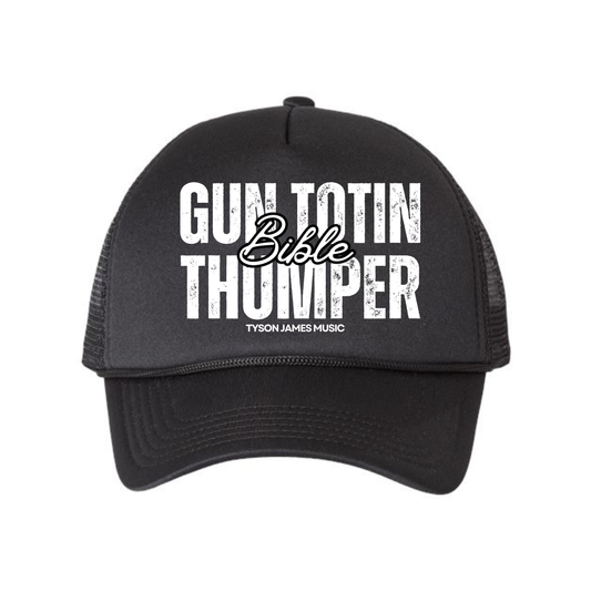Gun Totin Bible Thumper Foam Mesh Trucker Cap