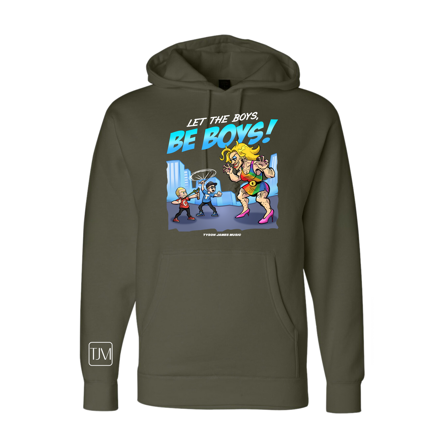 Let The Boys Be Boys Hoodie/Pullover